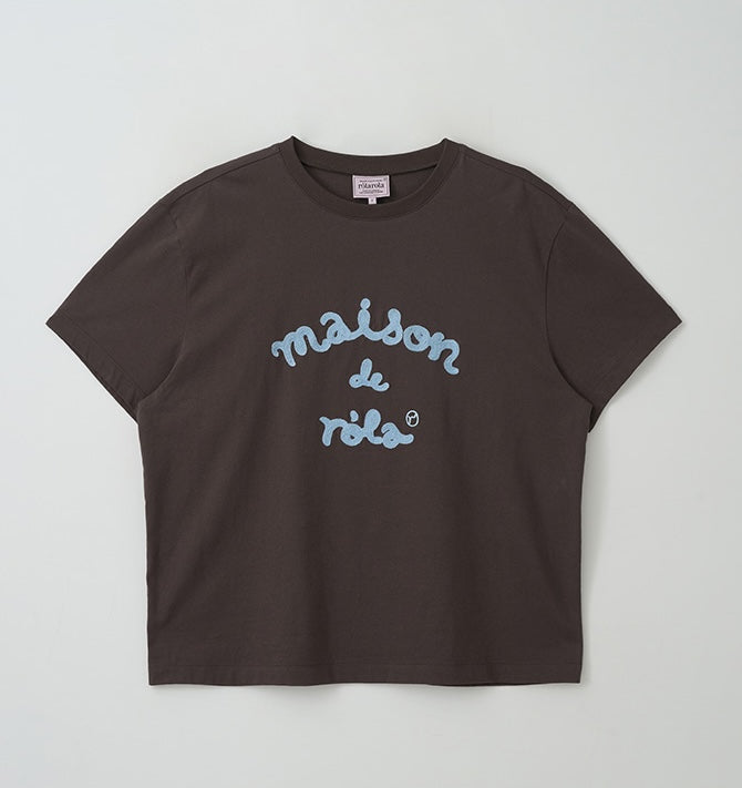 Rolarola - Maison de Rola Embroidery Loose Fit T-Shirt