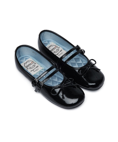 Rockfish Weatherwear - Square Toe Two Strap Mary Janes (Enamel)