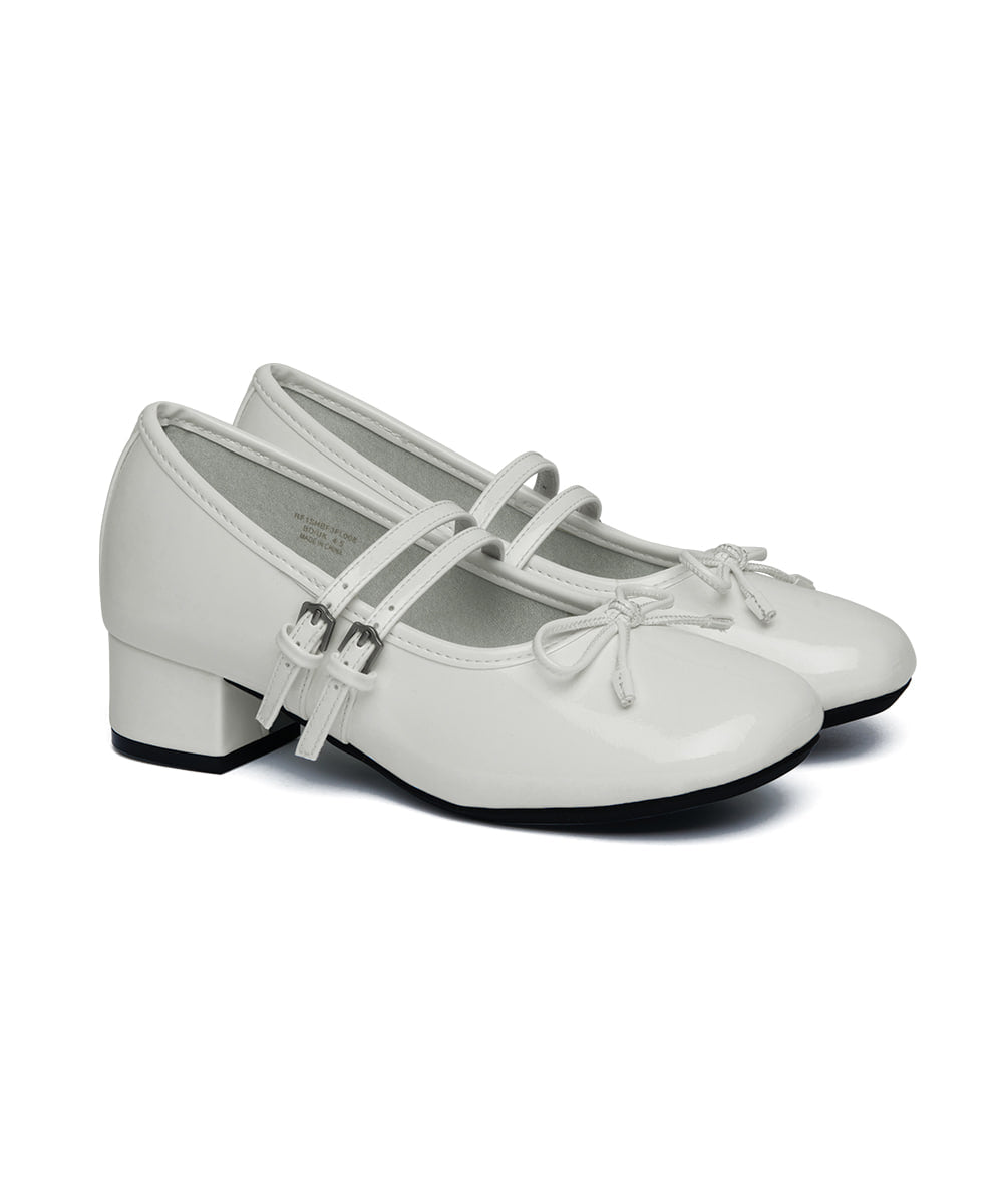 Rockfish Weatherwear - Square Toe Two Strap Mary Janes (4CM)