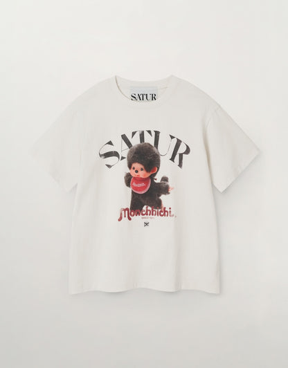 Satur X Monchhichi Arch Logo T-Shirt