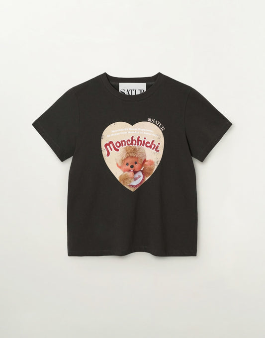 Satur X Monchhichi Saturday Mood T-Shirt