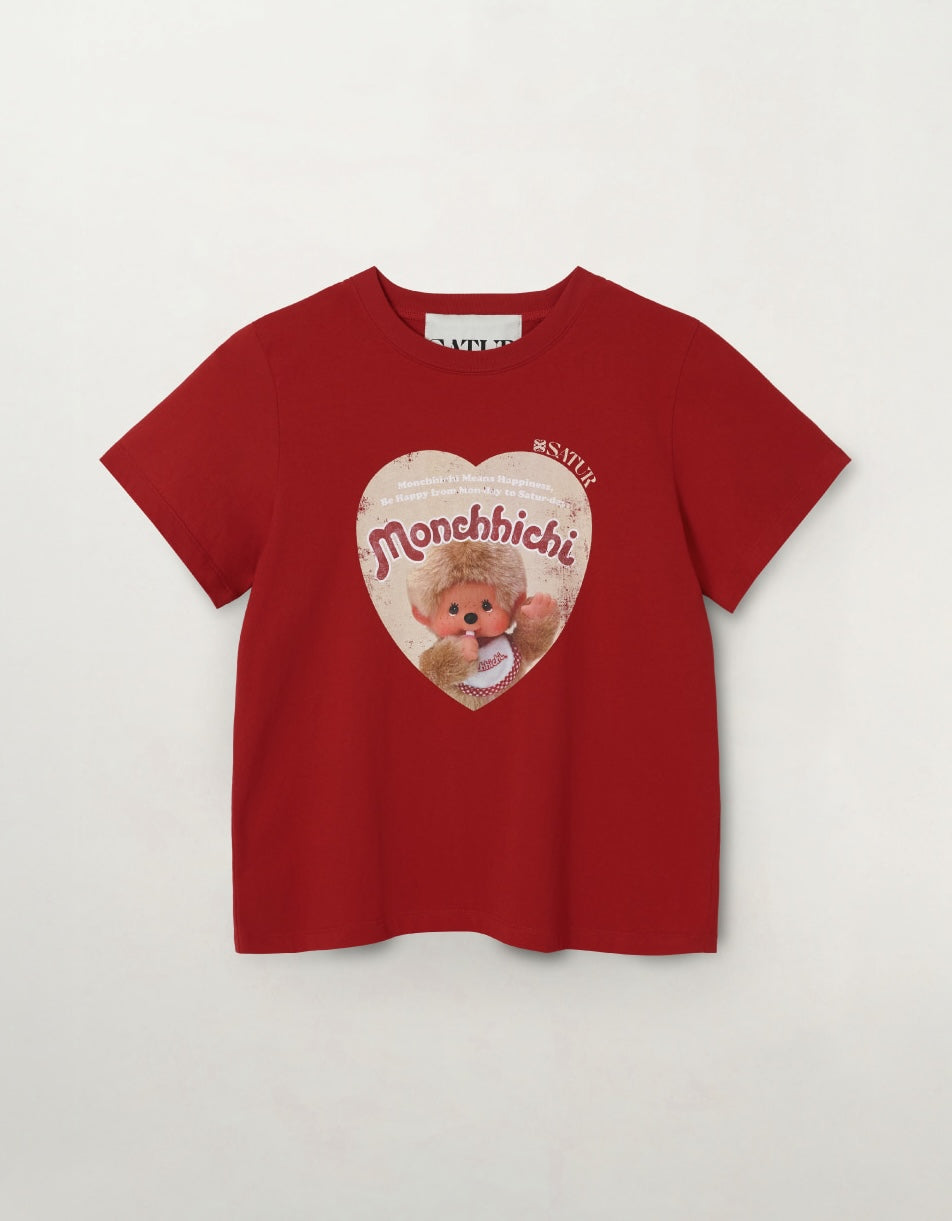 Satur X Monchhichi Saturday Mood T-Shirt
