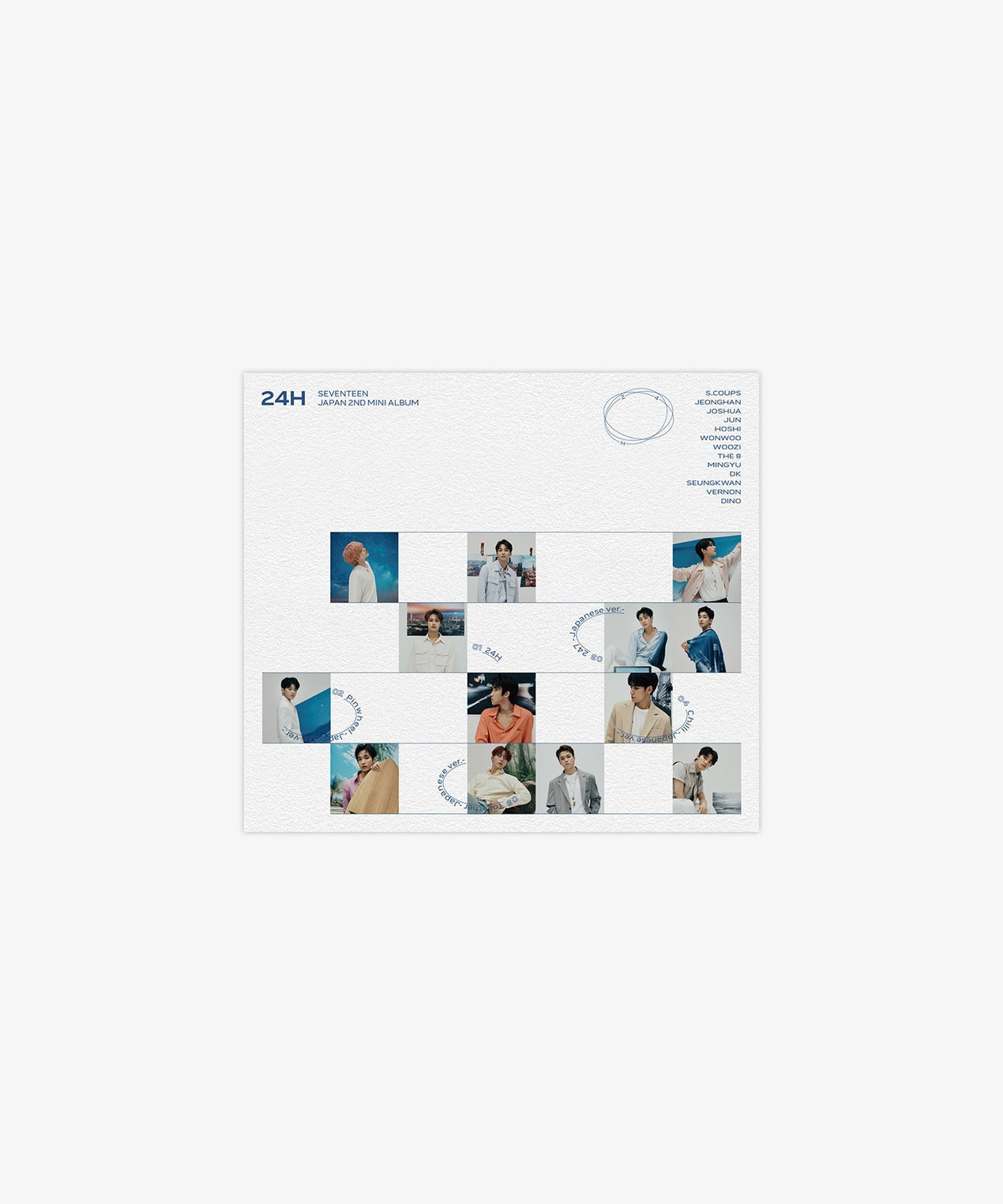 Seventeen - JAPAN 2ND MINI ALBUM 「24H」