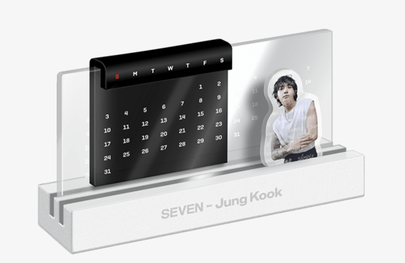 Jung Kook - 'SEVEN' Official Merch